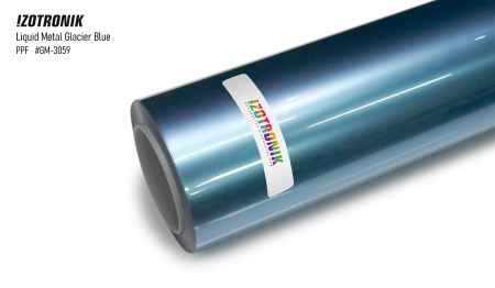 Folii Auto - IZOTRONIK PPF Liquid Metal Glacier Blue / GM-3059