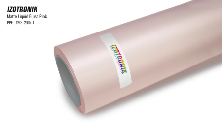 Folii Auto - IZOTRONIK PPF Matte Liquid Blush Pink / MS-2105-1