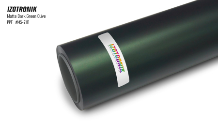 Cosmetic PPF - IZOTRONIK PPF Matte Dark Green Olive / MS-2111
