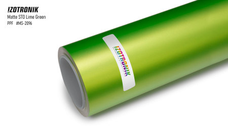 Cosmetic PPF - IZOTRONIK PPF Matte STO Lime Green / MS-2096