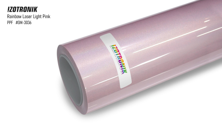 Folii - IZOTRONIK PPF Rainbow Laser Light Pink / GM-3036