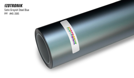 Folii - IZOTRONIK PPF Satin Grayish Steel Blue / MS-2085