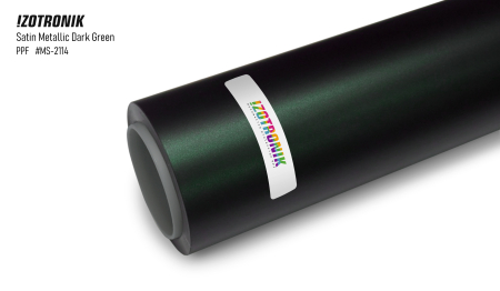 Folii - IZOTRONIK PPF Satin Metallic Dark Green / MS-2114