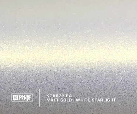 Colantare auto - KPMF Matt Gold / White Starlight - K75572