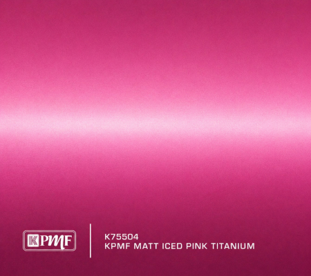 Folii - KPMF Matt Iced Pink Titanium - K75504
