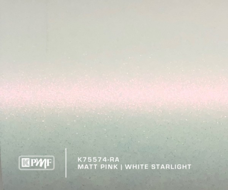Colantare auto - KPMF Pink / White Starlight - K75574