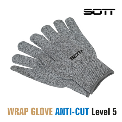 Mănusi pt. aplicare - Wrap Glove ANTI-CUT Level 5 - Mănuși colantare anti-taiere