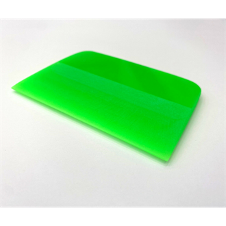 Raclete tip card - Green PPF squeegee for paint protection films - Racletă verde PPF