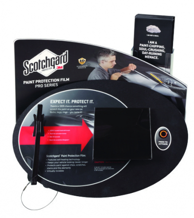 Materiale publicitare - Unitate demo 3M Scotchgard Pro
