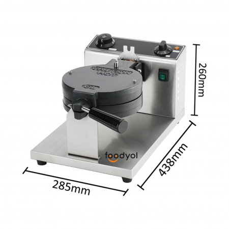 Aparat Bubble Waffle cu cadru metalic – calitate profesională [1]