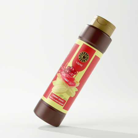 Sos de ciocolata - Topping cu visine(800g)