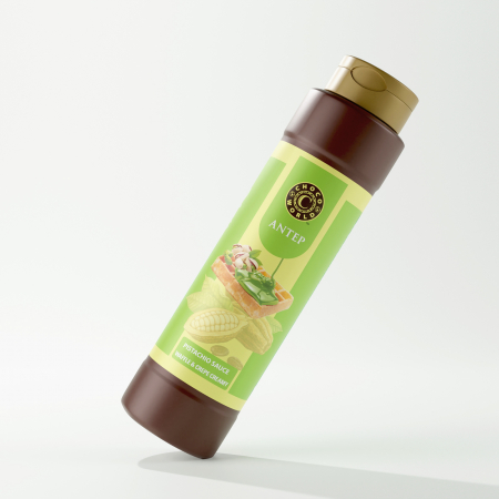 Sos de ciocolata - Topping cu fistic(800g)