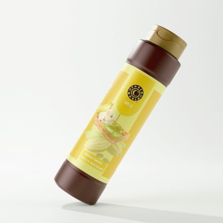 Sos de ciocolata - Topping cu banane(800g)