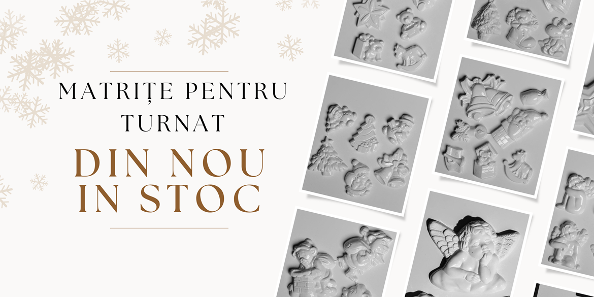 Din nou în stoc - Matrite pentru ipsos