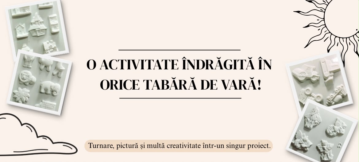 Ateliere creative în tabără