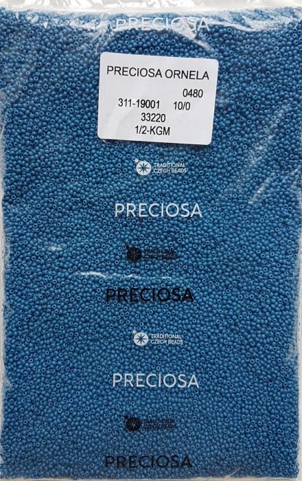 Margele Nisip Preciosa Ornela 10/0 - Albastru 332200 [2]