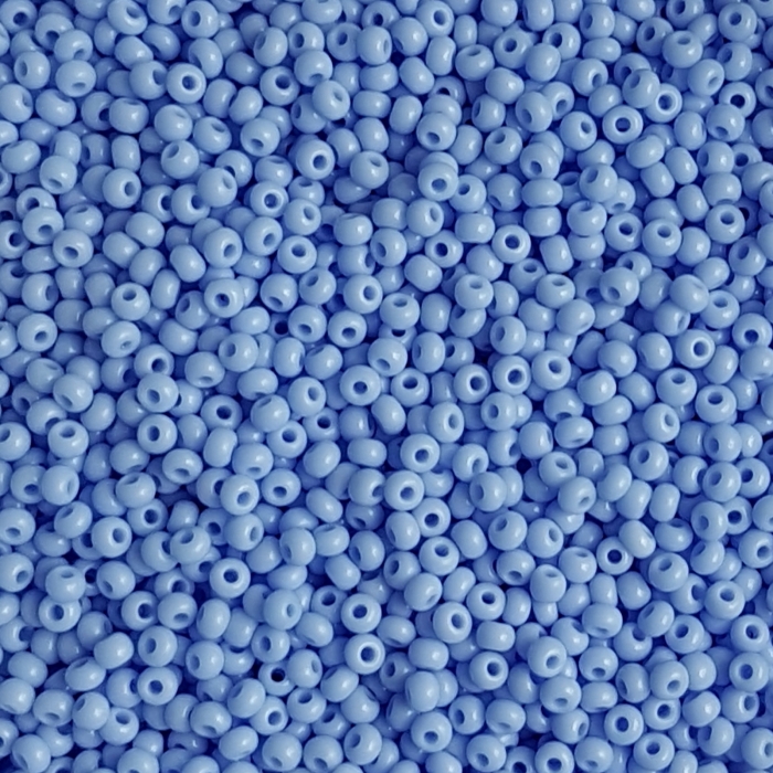 Margele nisip Preciosa Ornela 8/0 - 40 g - Albastru opac 33020 [2]