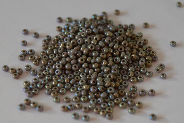 Margele nisip Preciosa Ornela 10/0 - 40 g - Gri opac irizant 44020 [2]