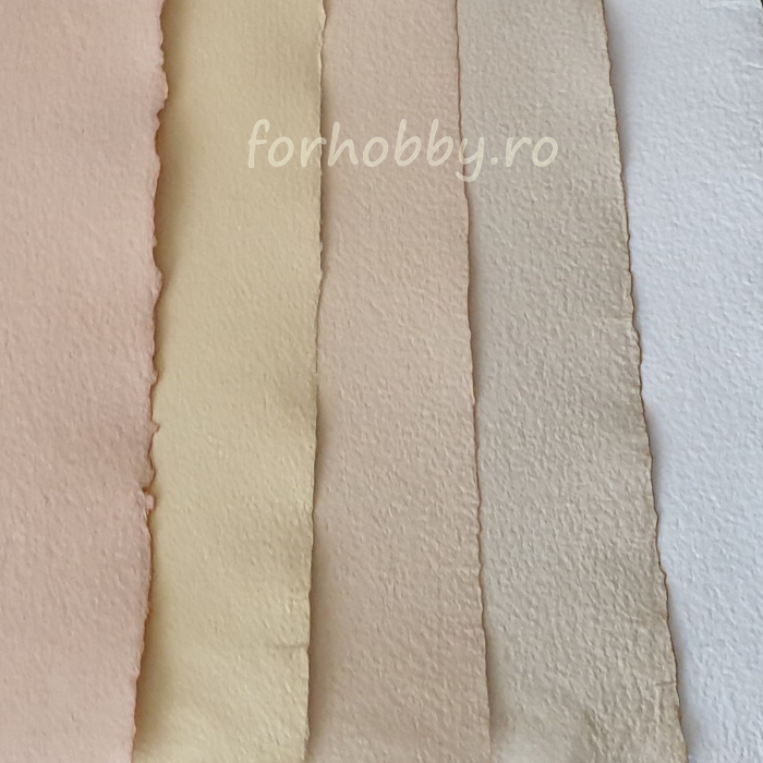 Hartie reciclata manual - Caramel [3]