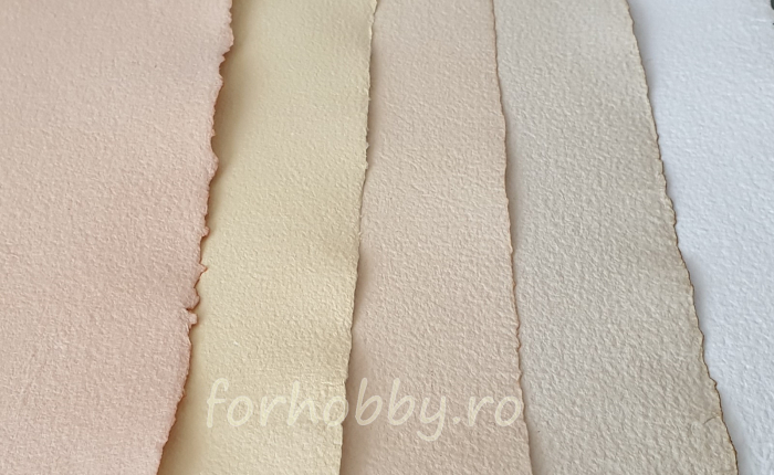 Hartie reciclata manual - Alb [3]