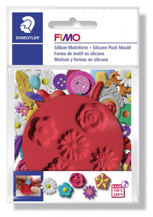 Mulaj din silicon FIMO Flori [2]