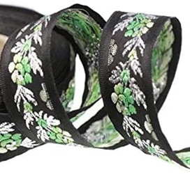 panglica-jacquard-25mm-model-floral-fantastic-kurdele [2]