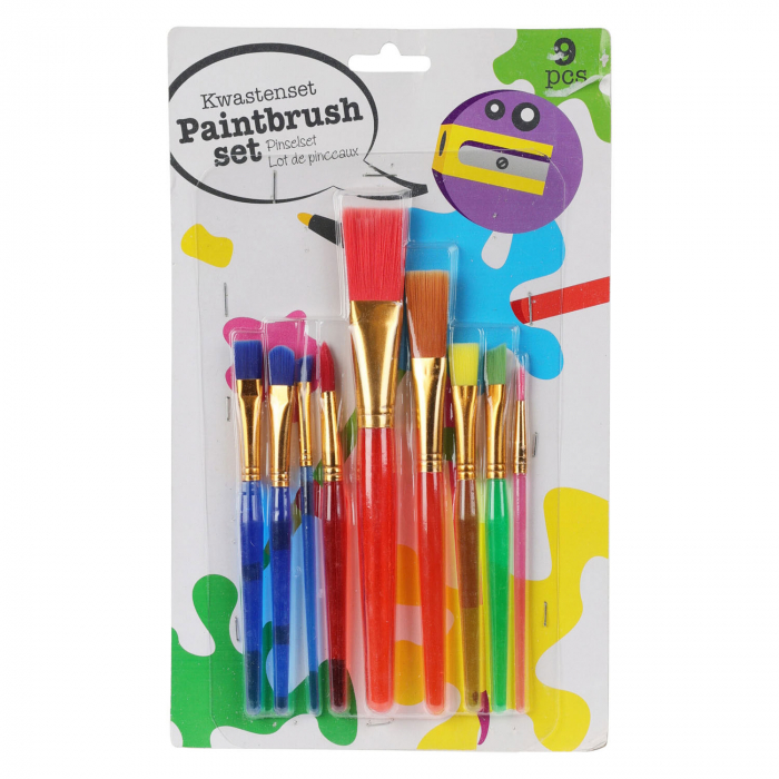 Pensule mixte 9 buc/set [1]
