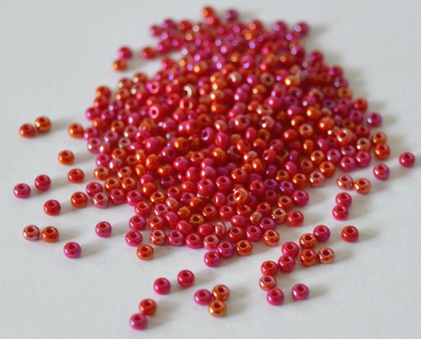 Margele Preciosa Ornela 10/0 Rosu opac irizant 91090 (50 g) [2]
