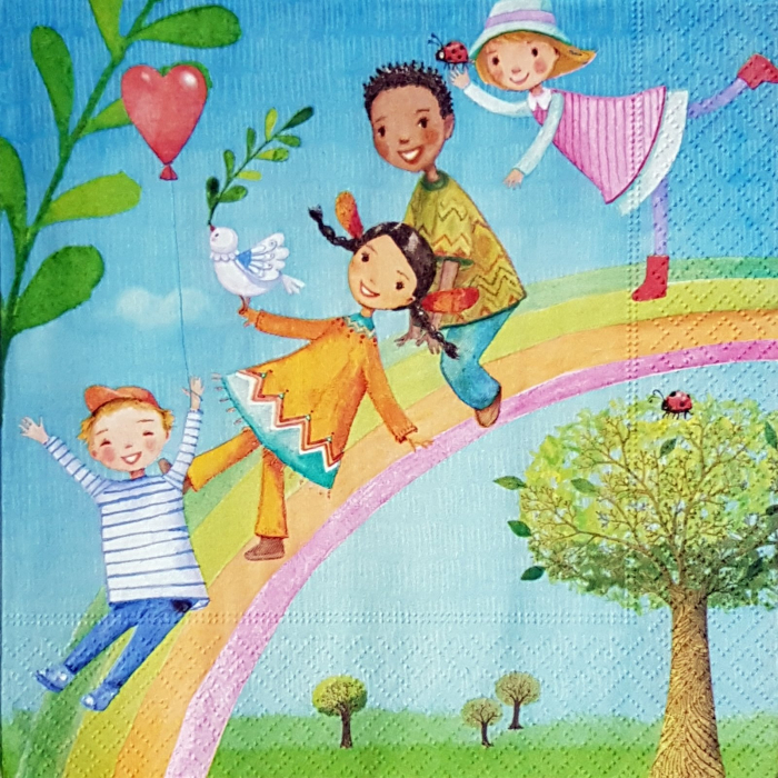 servetel-decorativ-pentru-decoupage-33x33cm-copii-fericiti [1]