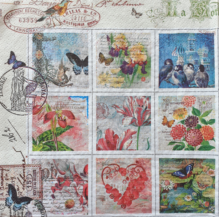 Servetel decorativ Timbre [2]