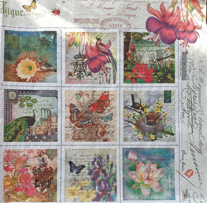 Servetel decorativ Timbre [3]