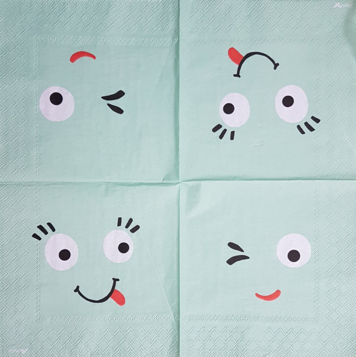 servetel-decorativ-pentru-decoupage-33x33cm-emoji [3]