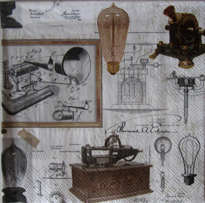 servetel-decorativ-pentru-decoupage-33x33cm-thomas-a-edison [1]