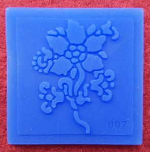 Modelare,Turnare - Mulaj din silicon, floare