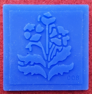 Modelare,Turnare - Mulaj din silicon, 3 flori