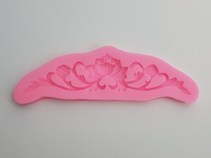 Mulaj din silicon , Bordura model floral [1]
