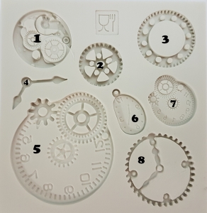 Mulaj din silicon structura ceasului [1]