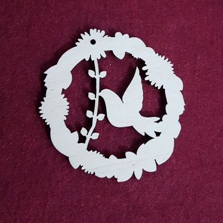 Figurine, elemente decor - decoratiune-din-lemn-pasare-3