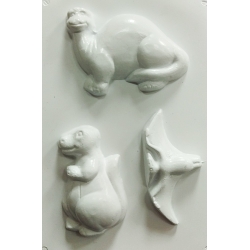 Animale, pasari, insecte - matrita-pentru-turnat-ipsos-dinozauri