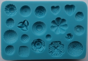 Modelare,Turnare - Mulaj din silicon, 20 cabochon