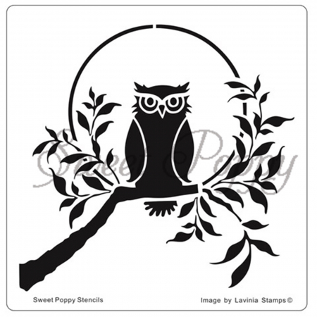 Sablon metalic - sablon-metalic-bufnita-sweet-poppy-sp2-144