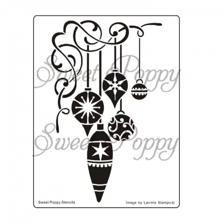 Sablon metalic - sablon-metalic-ornament-craciun-sweet-poppy-sp1-194