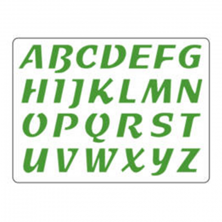 Sabloane plastic - sablon-plastic-s24-majuscule