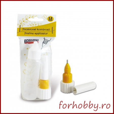 Accesorii pt pictura/ desen - aplicator-varf-fin-0-8-mm-pentart