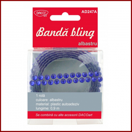 Perle jumatati/Strasuri - Banda Bling Daco