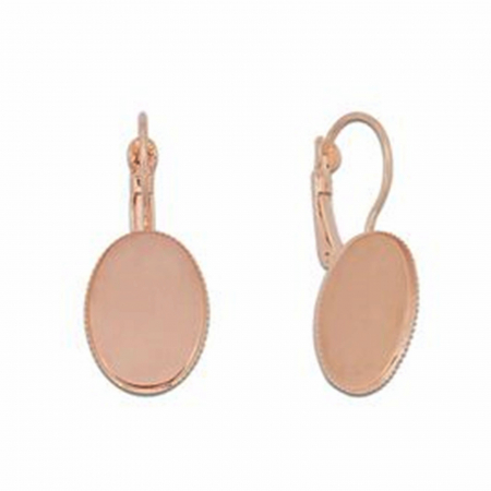 Margele si accesorii - baza-cercei-si-cabochon-sticla-18x25mm-oval