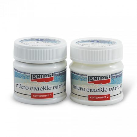 Lacuri de crapare - lac-bicomponent-crapaturi-micro-2x50ml-pentart
