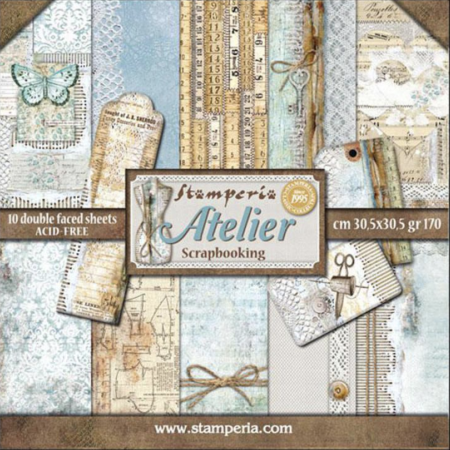 Carton/Hartie Scrapbooking - album-scrapbooking-atelier-sbbl31-stamperia