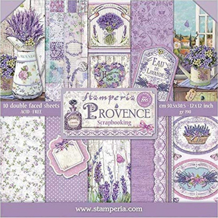 Carton/Hartie Scrapbooking - album-scrapbooking-provence-sbbl51-stamperia