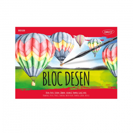 Arta plastica - bloc-desen-250g-mp-15-file-daco